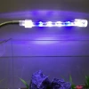 Aquarium fish tank LED clamp light, crystal glass light, aquarium light tube, rotatable crystal clamp light, aquarium lighting lamp Specification image